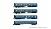 ARNOLD 4481 DR, 4-unit pack, Tourex set 2/2, blue livery, WR + SD + 2 x WLAB, III
