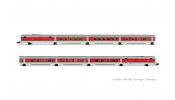 ARNOLD 4512  RENFE, 8-unit pack base set Talgo III RD   Barcelona Talgo  , silver roof livery, ep. III-IV 