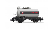 ARNOLD 6373 DB, 2-axle tank wagon TEXACO, silver/black livery, epoch IV
