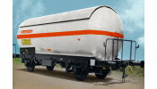 ARNOLD 6479  SNCF, 2-unit pack 2-axle gas tank wagons   SATI / UCB  , period IV 