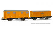 ARNOLD 6555 RENFE, 2-unit set J-300.000 + J2, Rescue train, orange livery, period IV