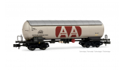 ARNOLD 6722  RENFE, 4-axle gas tank wagon PRR,   AMONIACO ANHIDRO  , white livery, ep. IV-V 