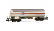 ARNOLD 6724  RENFE, 4-axle ammonia tank wagon PRR,   ESSO   grey-black livery, ep. III-IV 