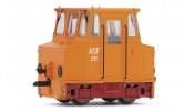 ARNOLD 9038 Accumulator shunting locomotive ASF, DR, orange with red chassis, period 4 ARNOLD 9038 Accumulator shunting locomotive ASF, DR, orange with red chassis, period 4