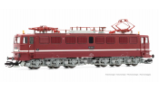 ARNOLD 9046S DR, electric locomotive class 251 in red livery with small white stripe, 251 012-1, period IV, with DCC-sounddecoder ARNOLD 9046S DR, electric locomotive class 251 in red livery with small white stripe, 251 012-1, period IV, with DCC-sounddecoder