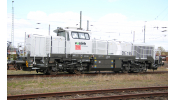 ARNOLD 9058S DB/NorthRail, 4-axle diesel locomotive Vossloh DE 18, grey livery, ep. VI, with DCC sound decoder