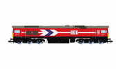 ARNOLD 9071HM HGK, class 66 diesel-electric locomotive, red with yellow front, V-VI, with BLE Sound Decoder