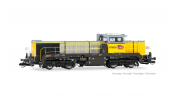 ARNOLD 9082 SNCF Réseau, diesel locomotive Vossloh DE 18, yellow-grey livery, ep. VI