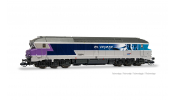 ARNOLD 9087  SNCF, 6-axle diesel locomotive CC 72074   En voyage  , ep. V 