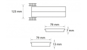 AUHAGEN 11440 Fedett peron