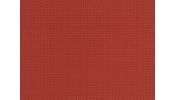 AUHAGEN 52212 Műanyag dekorlap, téglafal, vörös (2 db)