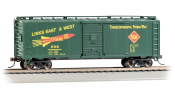 BACHMANN 16016 PS1 40 Box Car - Toledo, Peoria & Western #606