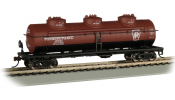 BACHMANN 17108 40 Three-Dome Tank Car - Prr #498647