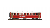 BEMO 3255149 RhB B 2309 Einheitswagen I Berninabahn rot