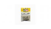 BRAWA 2194 H0 Radsatz RP25 DC 23mm (4St)