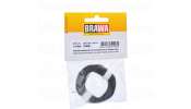 BRAWA 32408 Decoderlitze 0,05 mm?, 10 m Ring, schwarz