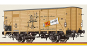 BRAWA 49753 H0 Gedeckter Güterwagen G10 Rei DB