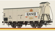 BRAWA 49891 H0 Bierwagen G10 Kaiser Bier ÖBB BRAWA 49891 H0 Bierwagen G10 Kaiser Bier ÖBB