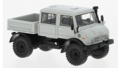 BREKINA BOS87318 Mercedes Unimog U416 DoKa hellgrau, 1977,