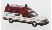 BREKINA BOS87715 Volvo 265 Ambulance weiss, rot, 1985,