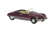 BREKINA 14237 Brekina, Citroen DS 19 Cabriolet, dunkelrot, 1963, 1:87
