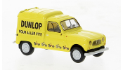 BREKINA 14761 Renault R4 Fourgonnette 1960, Dunlop,