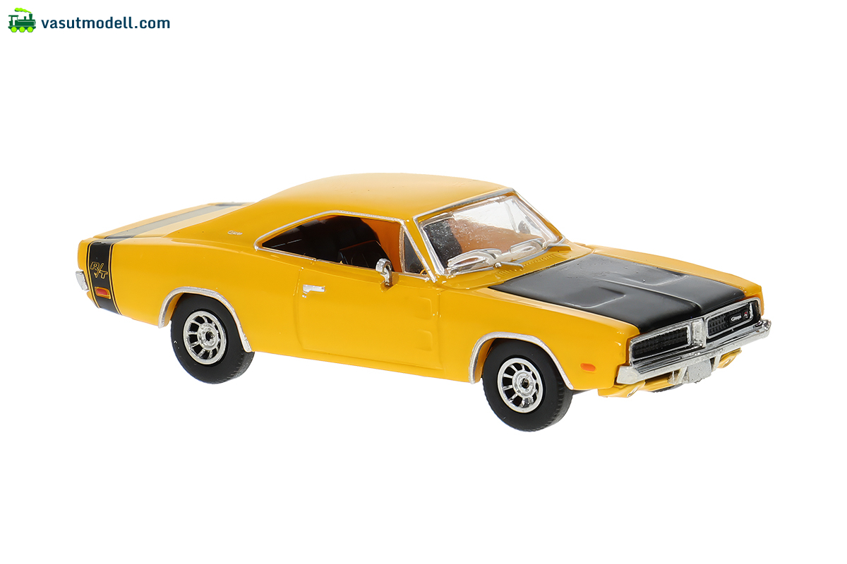 BREKINA 18001 Brekina, Dodge Charger, dunkelgelb, 1969, 1:87 BREKINA 18001 Brekina, Dodge Charger, dunkelgelb, 1969, 1:87