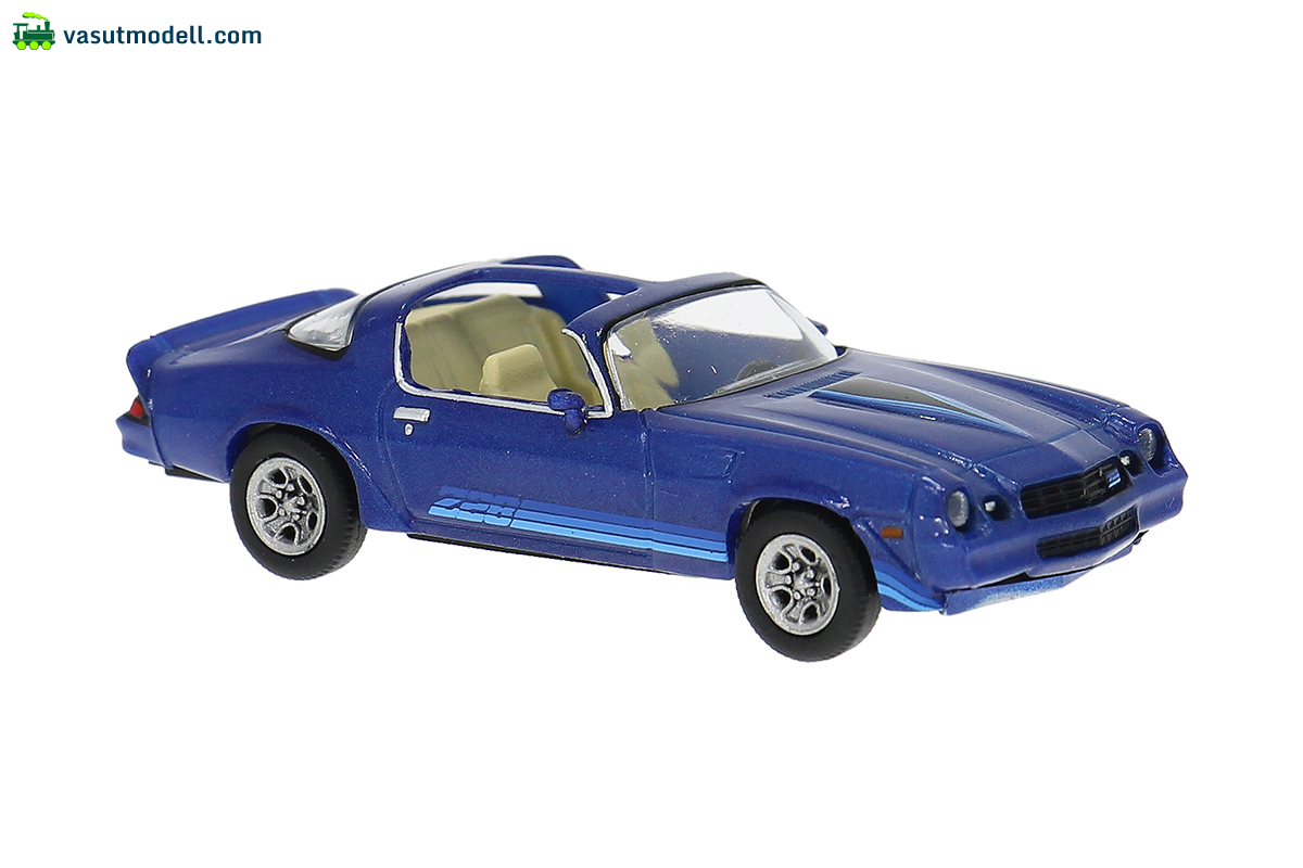 BREKINA 18054 Brekina, Chevrolet Camaro Z28, blau, 1980, 1:87 BREKINA 18054 Brekina, Chevrolet Camaro Z28, blau, 1980, 1:87