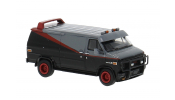 BREKINA 18250 Brekina, GMC Vandura, schwarz/rot, 1983, 1:87