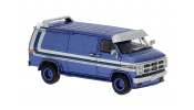 BREKINA 18253 Brekina, GMC Vandura, blau, 1983, 1:87