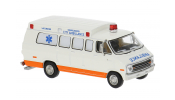 BREKINA 18306 Dodge B 200 Ambulance, 1975, Las Cruces, 1:87 BREKINA 18306 Dodge B 200 Ambulance, 1975, Las Cruces, 1:87