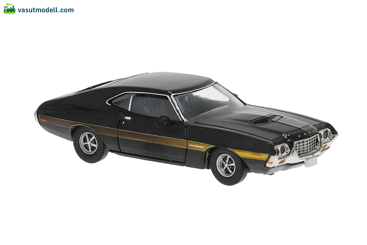 BREKINA 18327 Ford Gran Torino Sport, schwarz, 1969, 1:87 BREKINA 18327 Ford Gran Torino Sport, schwarz, 1969, 1:87