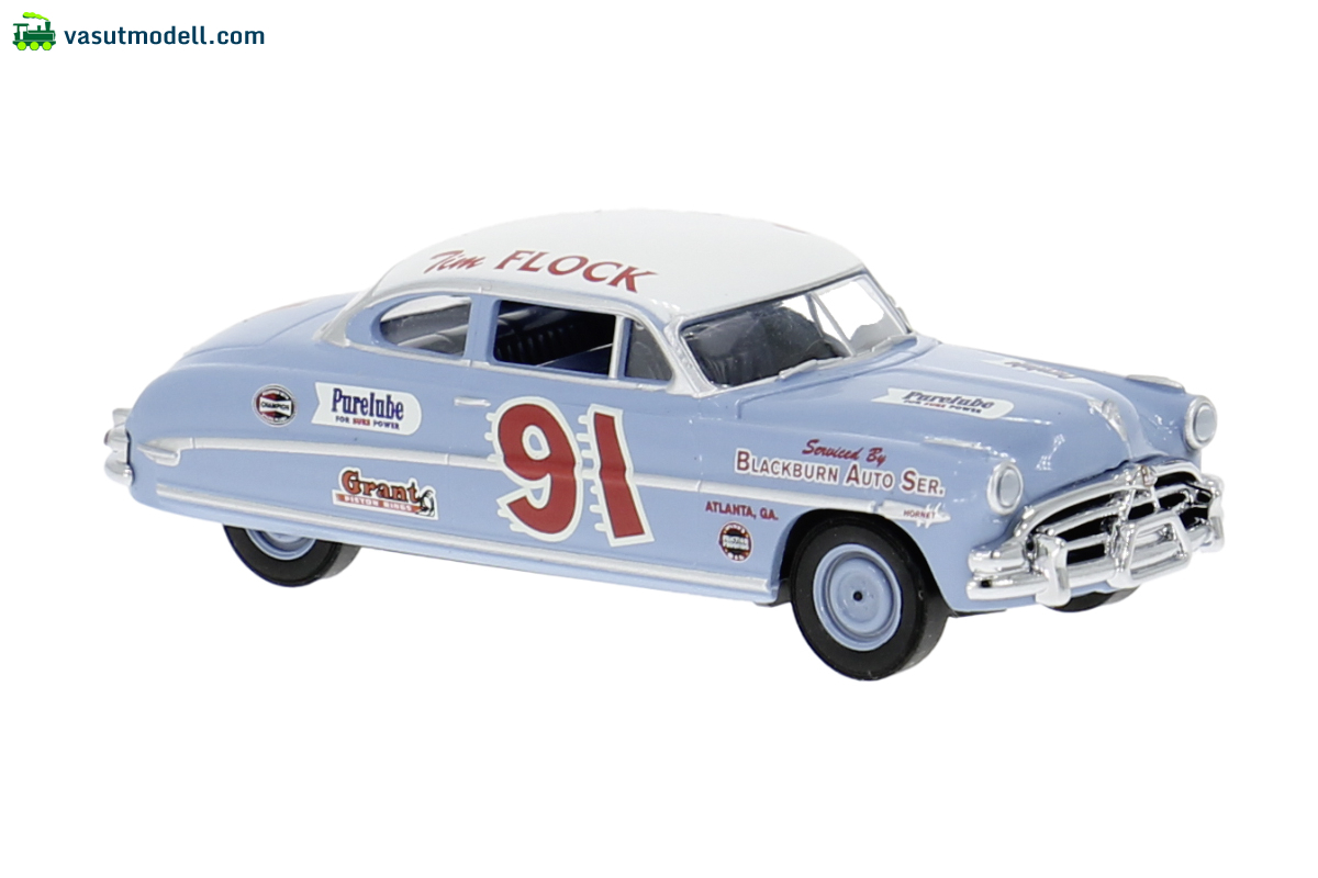 BREKINA 18501 Brekina, Hudson Hornet, Nascar, 1952, #91, T.Flock, 1:87 BREKINA 18501 Brekina, Hudson Hornet, Nascar, 1952, #91, T.Flock, 1:87