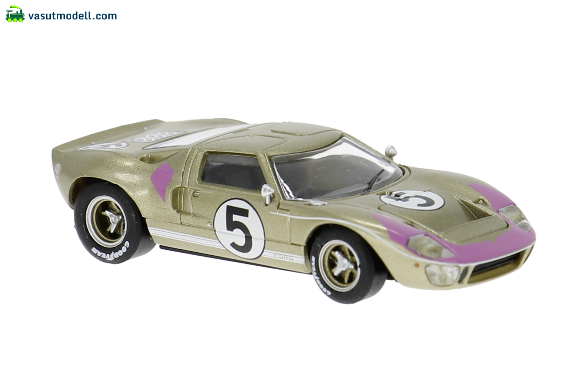 BREKINA 18556 Brekina, Ford GT 40, Le Mans, 1966, #5, R.Bucknum/D.Hutcherson, 1:87 BREKINA 18556 Brekina, Ford GT 40, Le Mans, 1966, #5, R.Bucknum/D.Hutcherson, 1:87