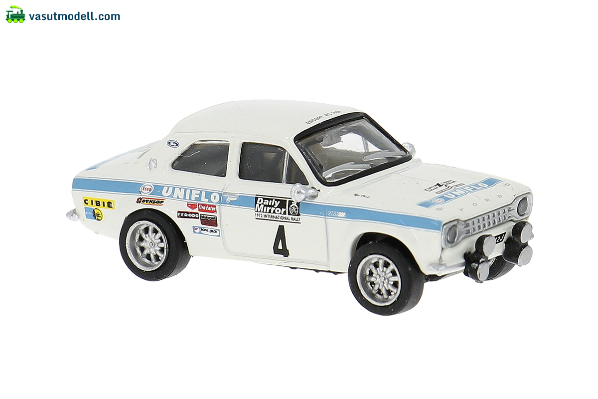 BREKINA 19076 Brekina, Ford Escort RS 1800 MKI, Rallye RAC Lombard, 1972, #4, R.Clark/T.Mason, 1:87 BREKINA 19076 Brekina, Ford Escort RS 1800 MKI, Rallye RAC Lombard, 1972, #4, R.Clark/T.Mason, 1:87