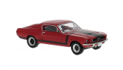 BREKINA 19612 Brekina, Ford Mustang Fastback, rot, 1968, 1:87