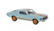 BREKINA 19619 Ford Mustang, hellblau/orange, 1968, 1:87 BREKINA 19619 Ford Mustang, hellblau/orange, 1968, 1:87
