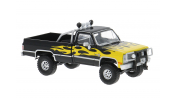 BREKINA 19693 Brekina, Chevrolet C 10, 1982, Flames, 1:87