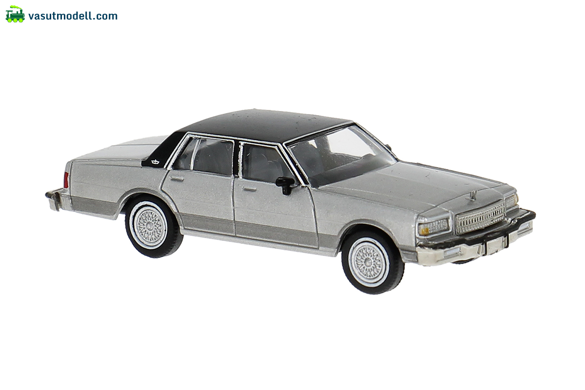 BREKINA 19723 Chevrolet Caprice, silber/schwarz, 1987, 1:87 BREKINA 19723 Chevrolet Caprice, silber/schwarz, 1987, 1:87