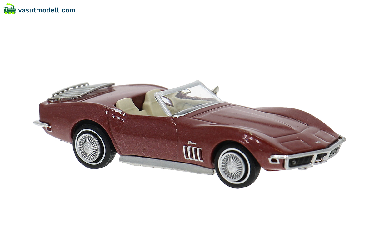 BREKINA 19994 Brekina, Chevrolet Corvette C3, dunkelrot, 1967, 1:87 BREKINA 19994 Brekina, Chevrolet Corvette C3, dunkelrot, 1967, 1:87