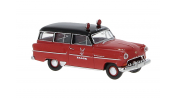 BREKINA 20244 Brekina, Opel Olympia Caravan, 1954, Falck, 1:87