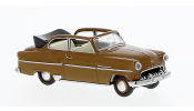 BREKINA 20252 Opel Olympia Cabrio hellbraun Brekina 1:87