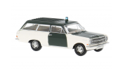 BREKINA 20474 Brekina, Opel Rekord A Caravan, 1963, Polizei, 1:87