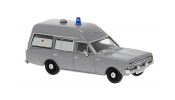 BREKINA 20671 Brekina, Opel Rekord C KTW, grau, 1968, DRK, 1:87