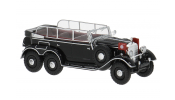 BREKINA 21081 Brekina, Mercedes G4, schwarz, 1938, 1:87
