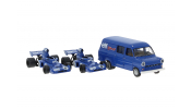 BREKINA 22871 Brekina, Set Tyrrell 006, Formel 1, GP Nürburgring, 1973, Elf, 1:87