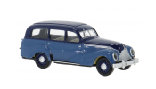BREKINA 27357 Brekina, EMW 340 Kombi, dunkelblau/blau, 1950, 1:87