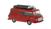 BREKINA 30226 Brekina, Barkas B 1000 Halbbus, 1962, Feuerwehr, 1:87