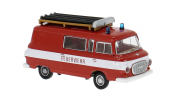 BREKINA 30234 Barkas B 1000 Halbbus, 1960, Feuerwehr, 1:87