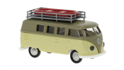 BREKINA 31638 Brekina, VW T1b Camper, grau/hellgrün, 1960, 1:87